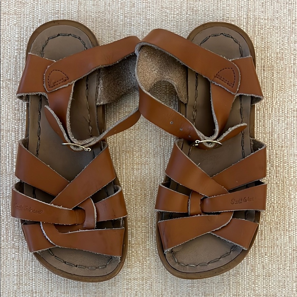 Salt Water Sandals by Hoy - Brown